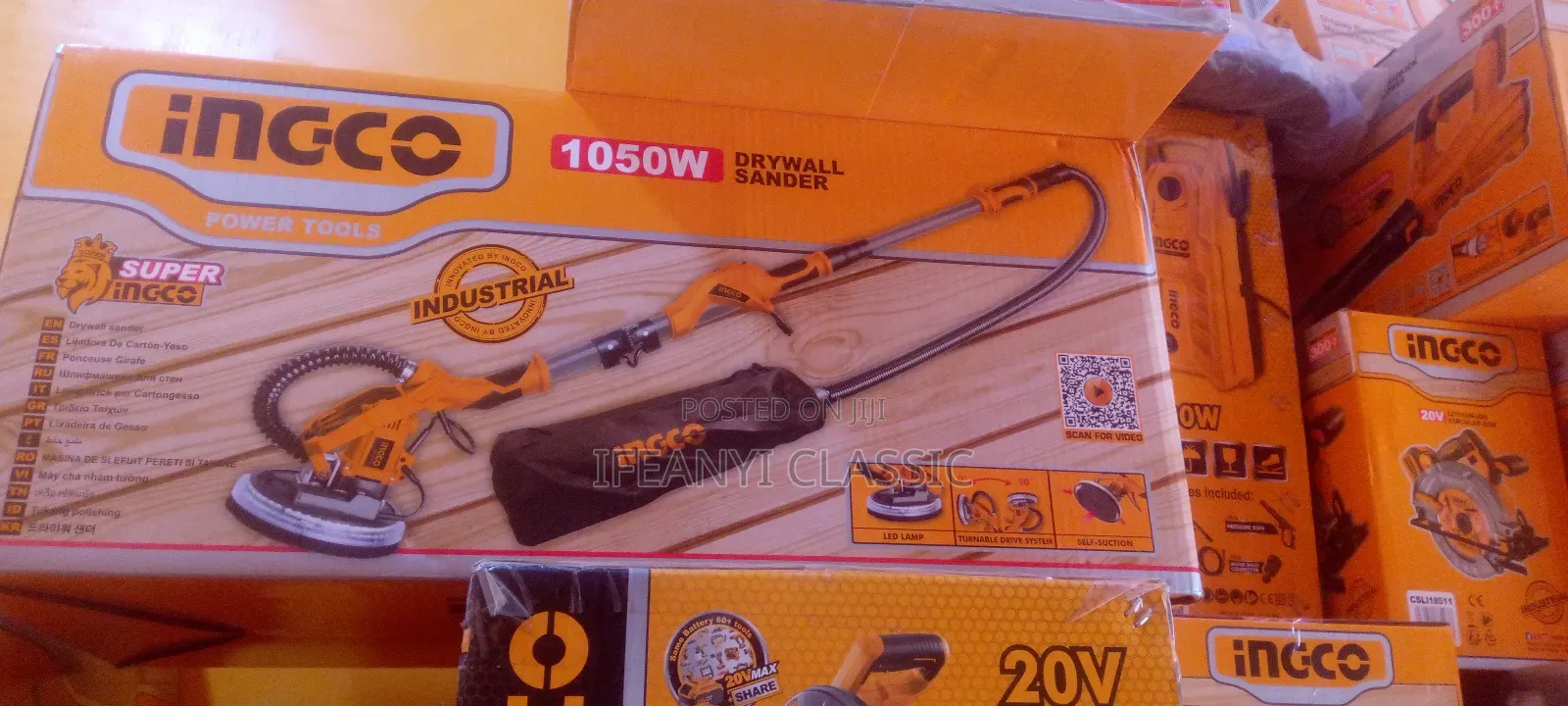 Drywall Sander / Sandpapper Machine 1050w