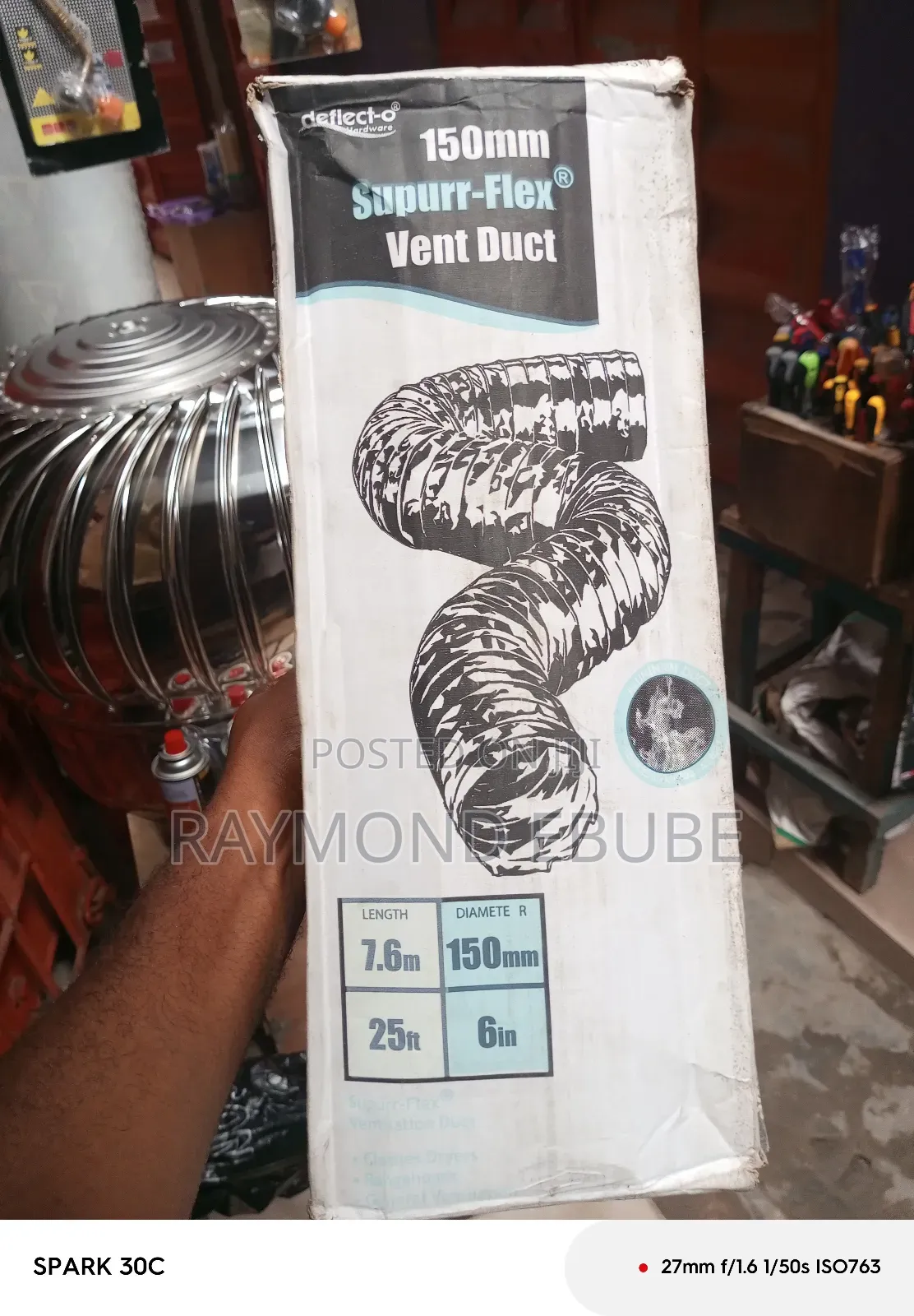 150mm Suppur-Flex Vent