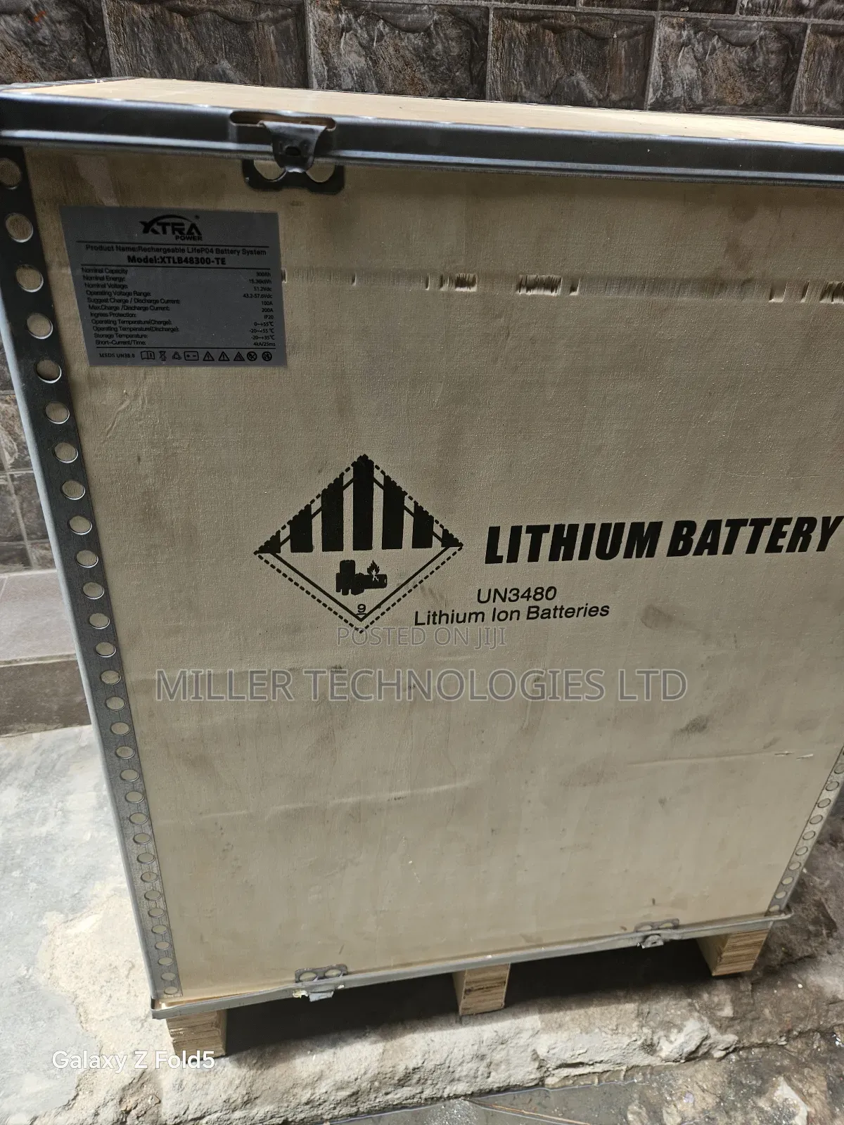 Xtra Power 15kwh Lithium Battery