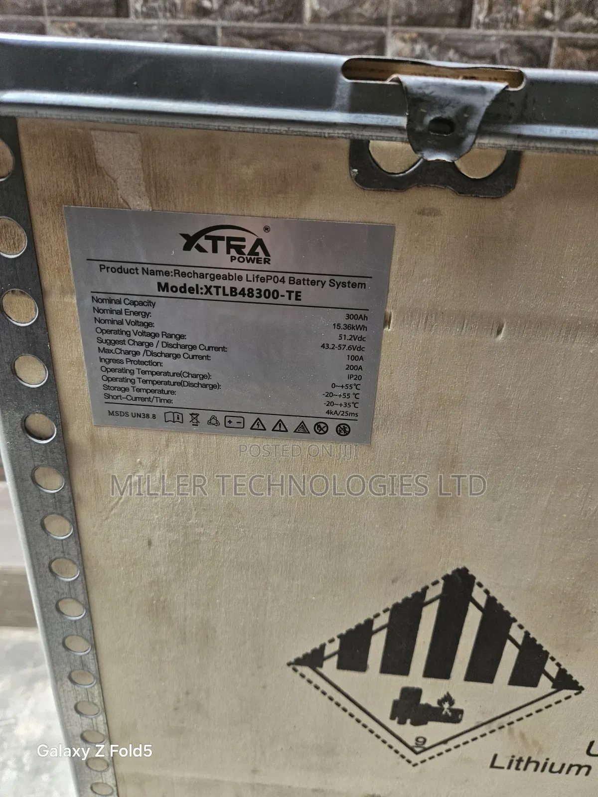 Xtra Power 15kwh Lithium Battery