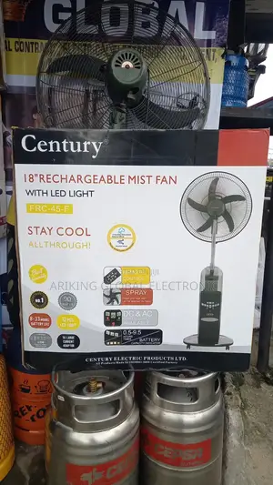 Century Rechargeable Fan 18inch Mist Fan