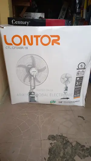 Lontor Rechargeable Fan 18inch Mist Fan