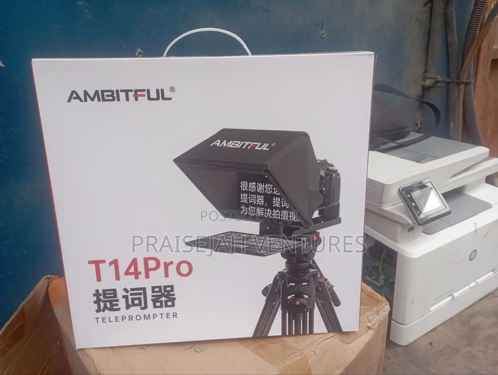 Ambitful T14pro Speech Tablet/iPad Studio Teleprompter