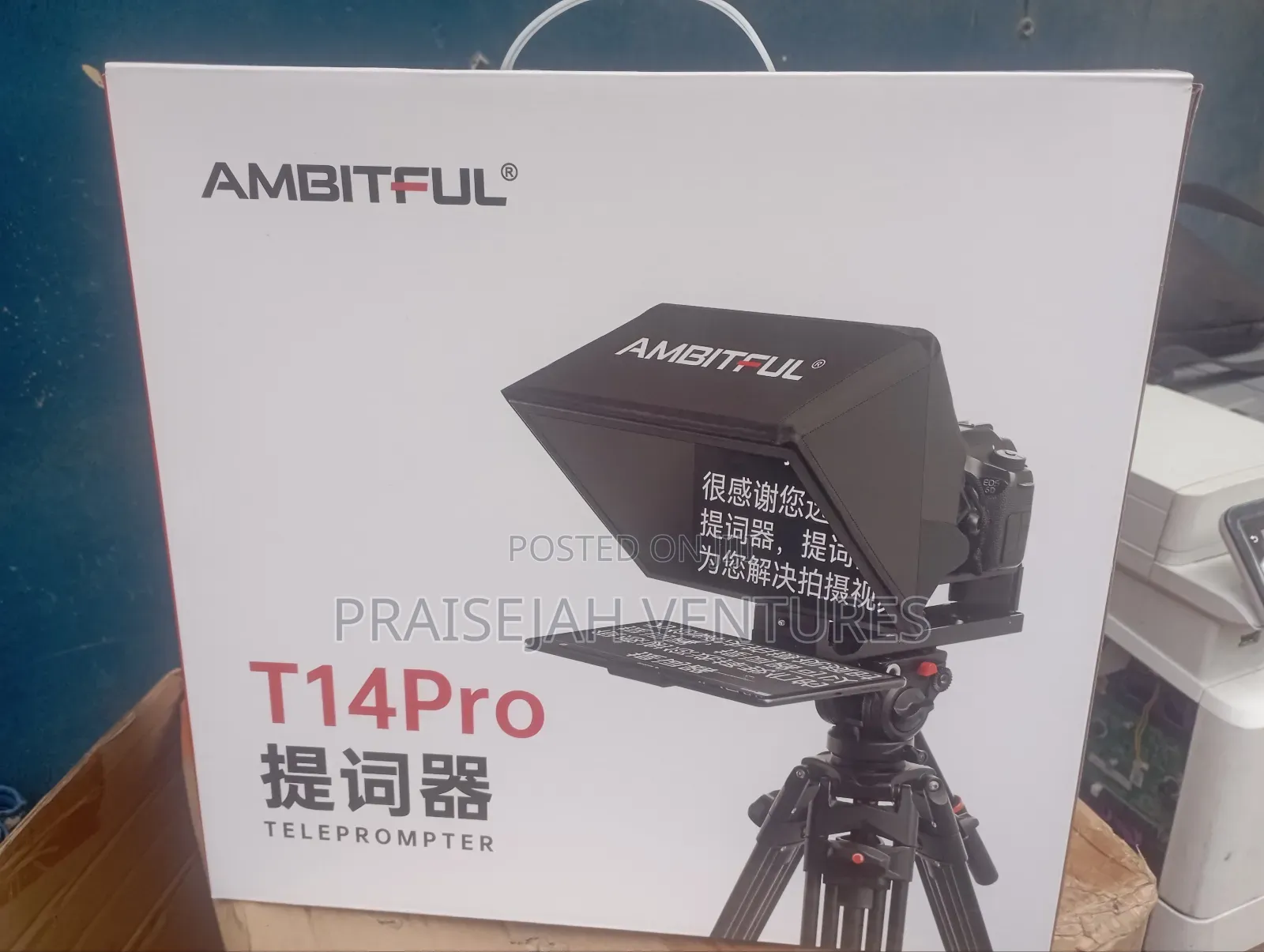 Ambitful T14pro Speech Tablet/iPad Studio Teleprompter