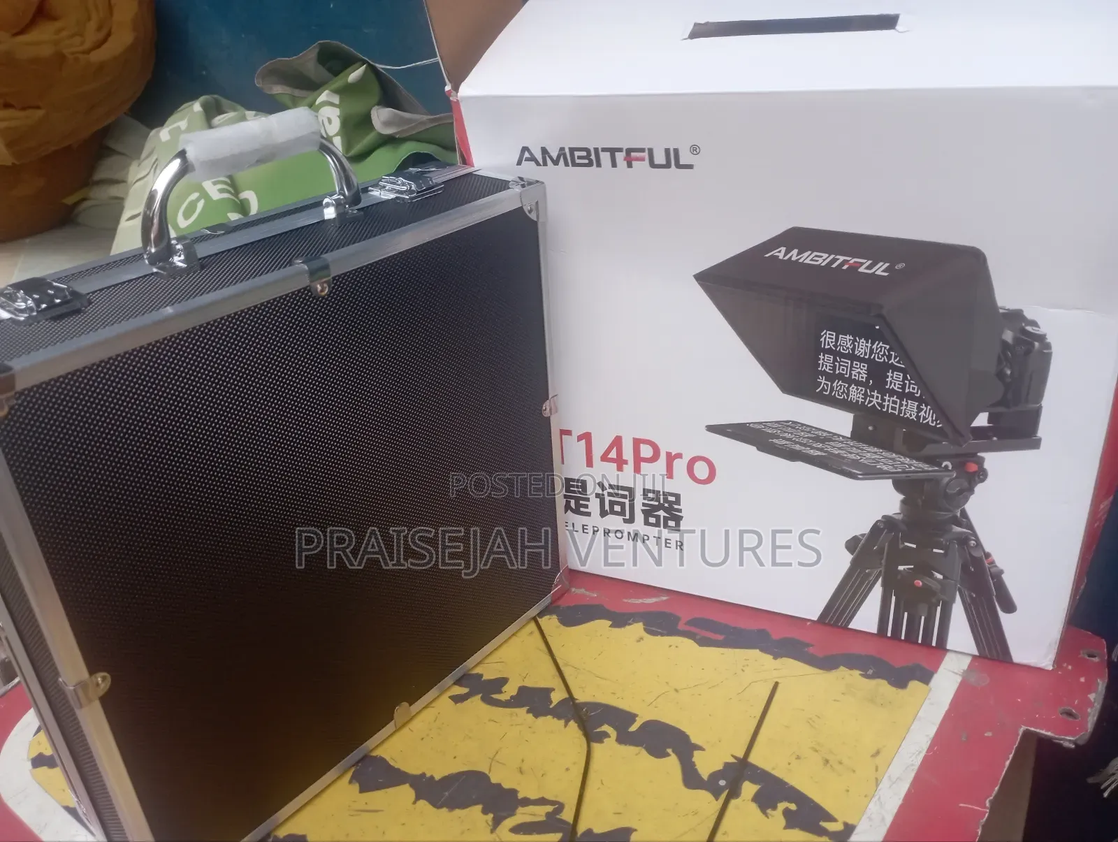 Ambitful T14pro Speech Tablet/iPad Studio Teleprompter