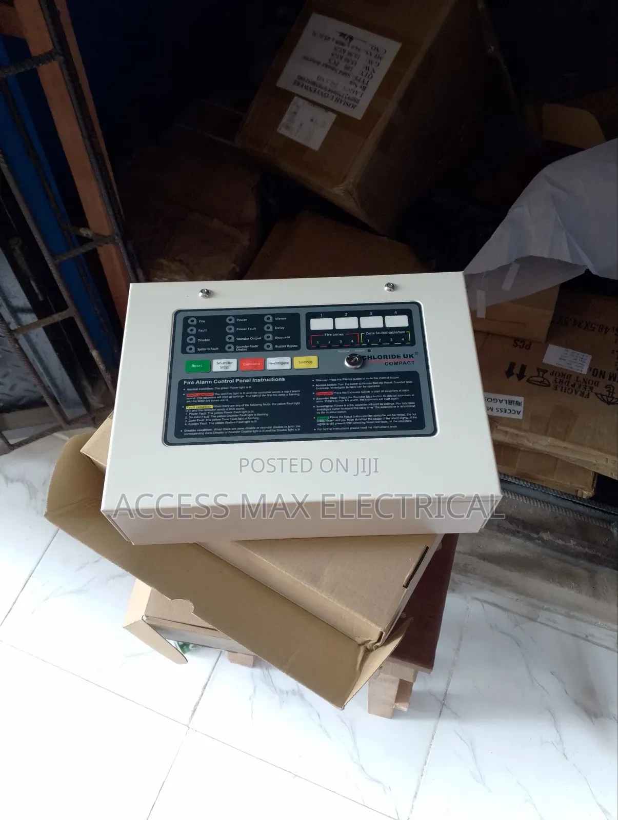 Chloride Uk Fire Panel