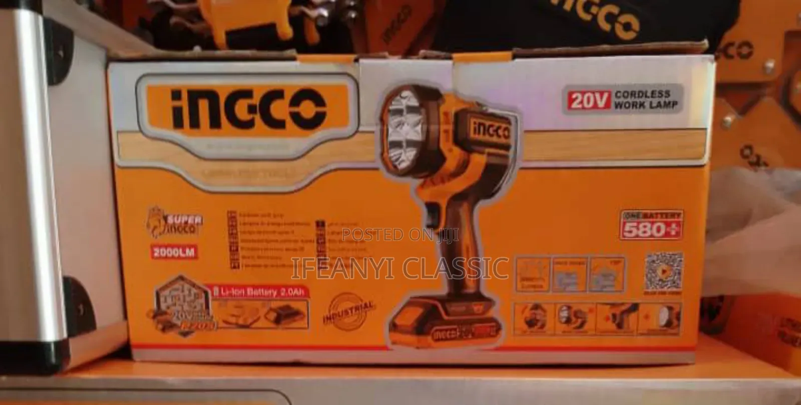 20v Portable Lamp