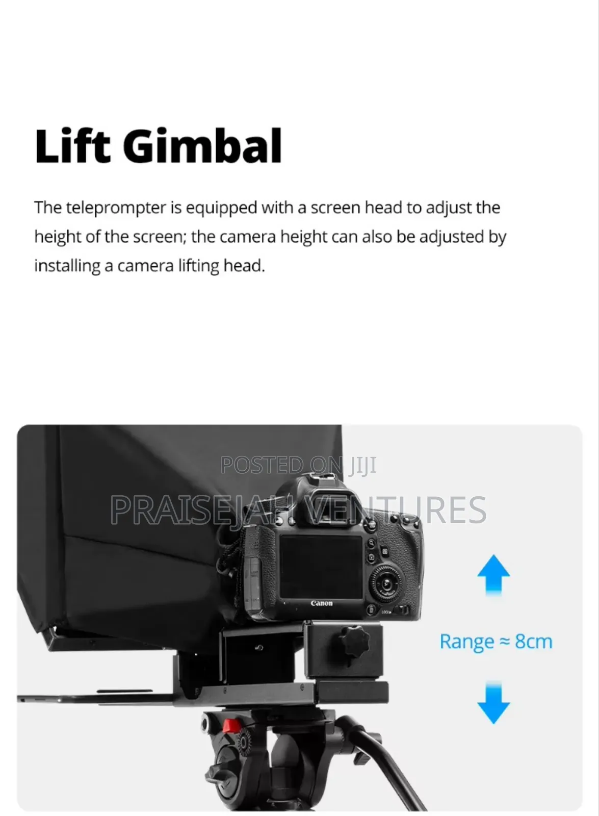 Ambitful T14pro Speech Tablet/iPad Studio Teleprompter
