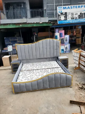 6by6 Bed Frame With Standard Slide Two Sides Drawer