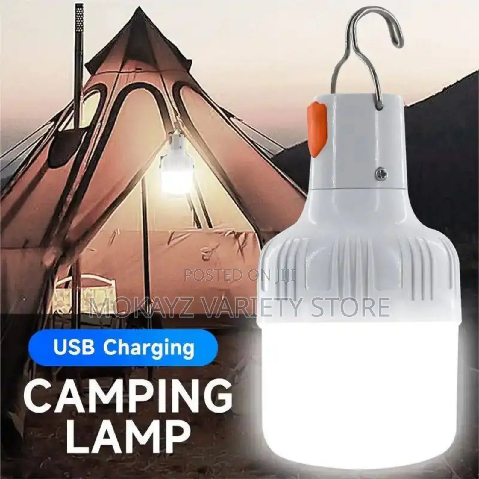 Rechargeable Mini Multipurpose Camping Lamp