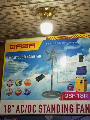 Qasa Standing Fan Ac-Dc 18inch