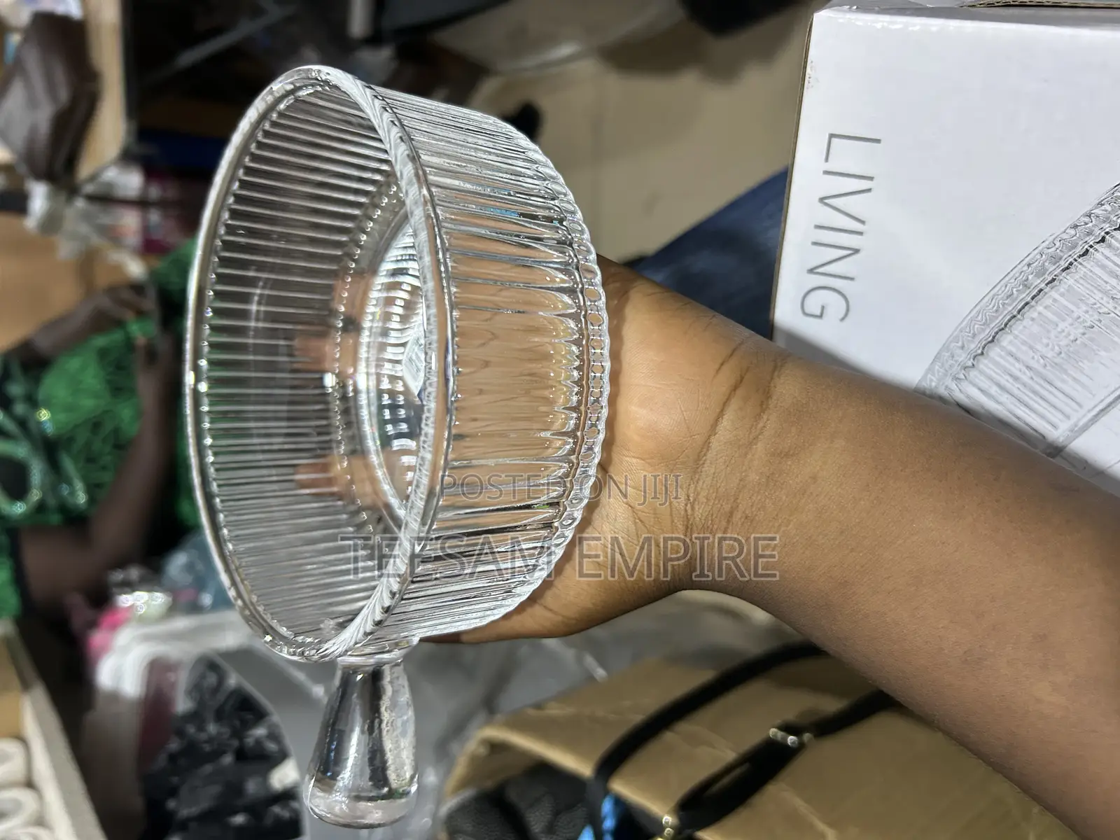 Transparent Glass Bowl