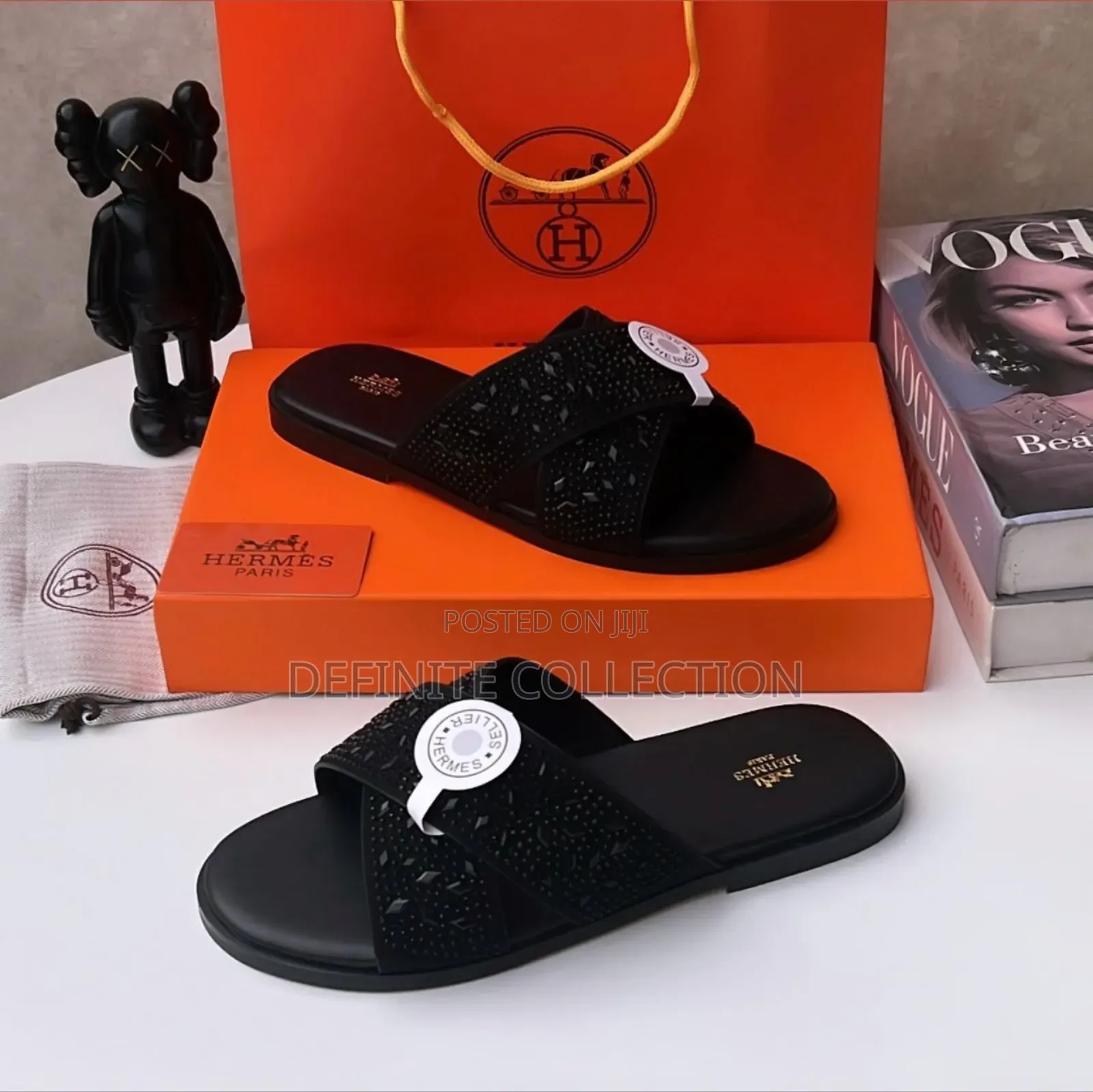 Hermes Crossed Luxury Slippers