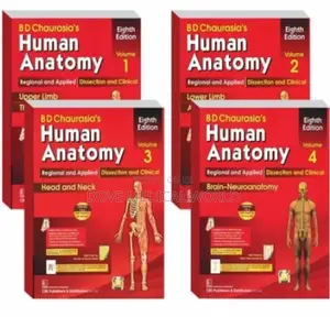 Human Anatomy 8th Edition (Set of 4 Books) Vol-1,2,3 4
