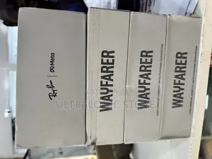 New Ray-ban Meta Wayfarer Glasses With Transitions Matte Black