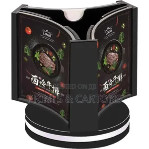 Three-Sided Rotating Flyer Holder. ##6