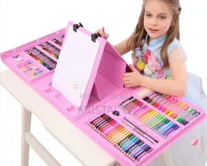208 Pcs Kids Super Mega Art Coloring Set