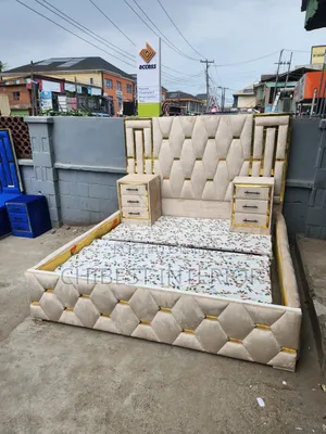 6by6 Upholstery Bed Made With Topnotch Materials