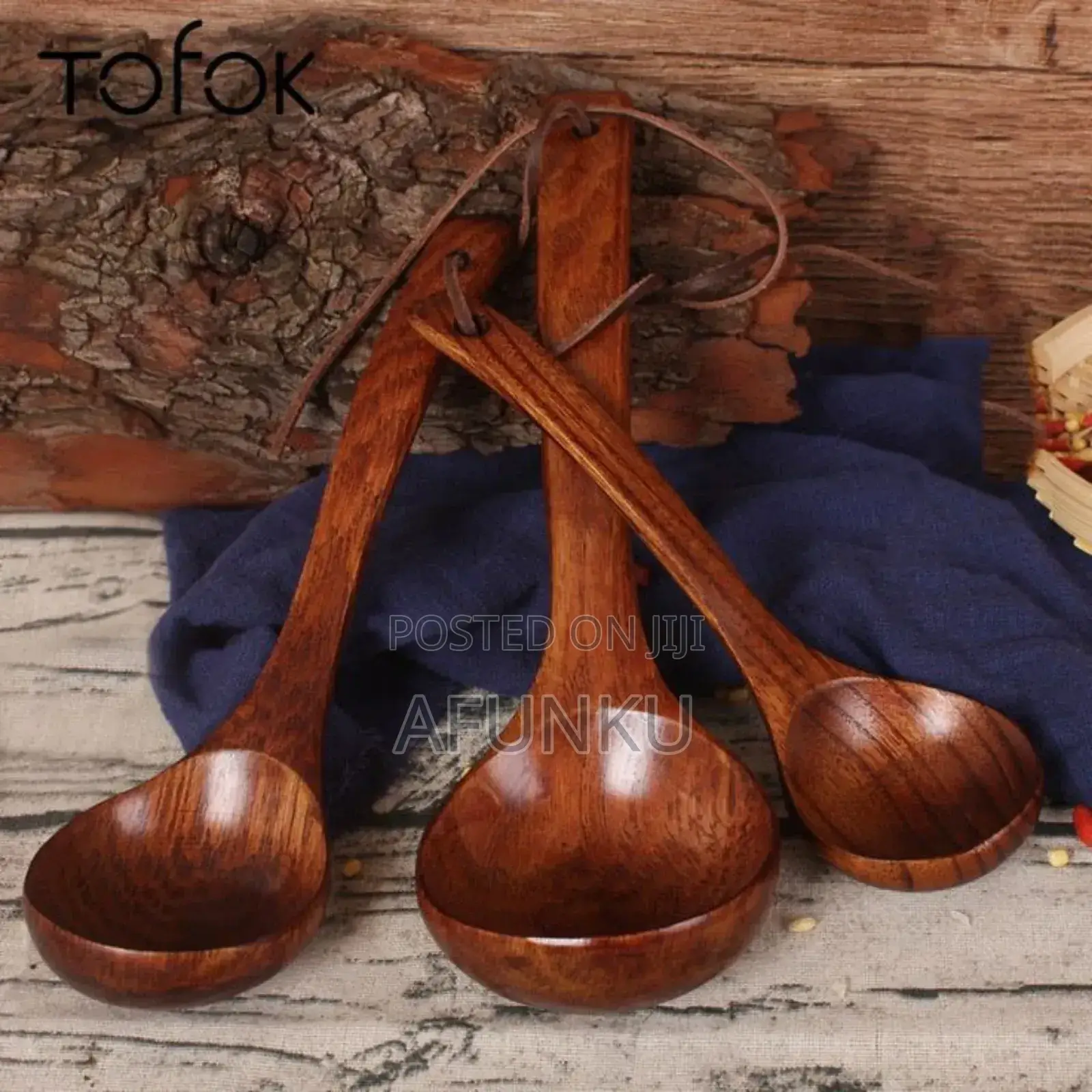 Single Wooden Cooking Spoon (12pcs)