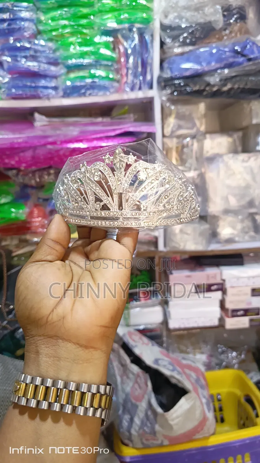 Silver Simple Crown