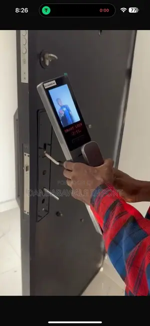 Smart Finger Print Door Lock With Face Id