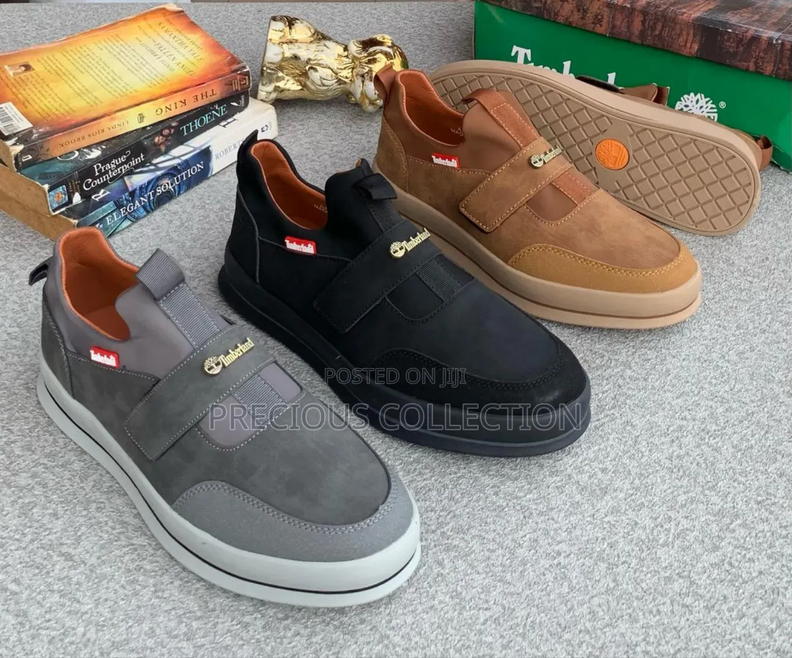 Men's Suede Timberland Pull on Shoes
