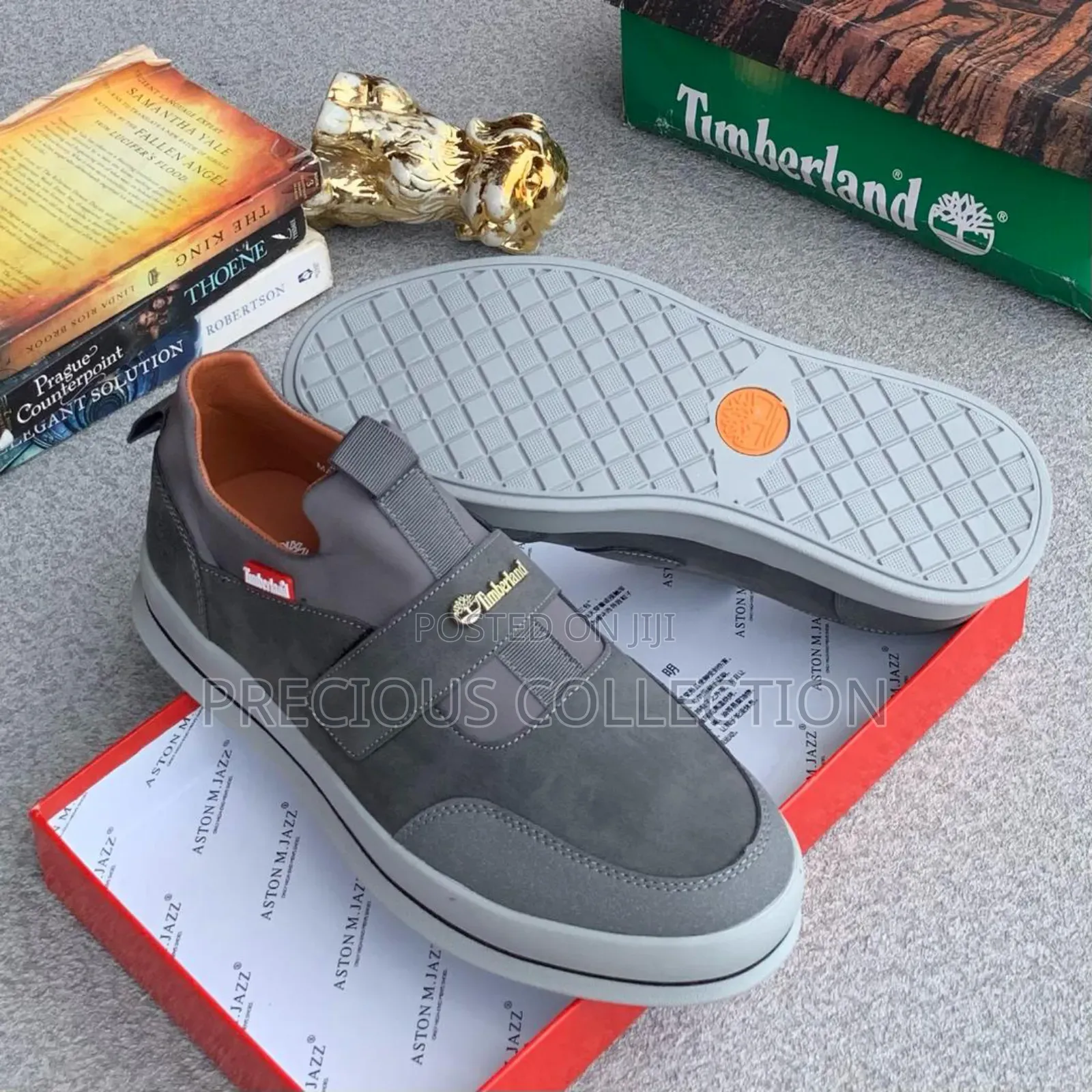 Men's Suede Timberland Pull on Shoes