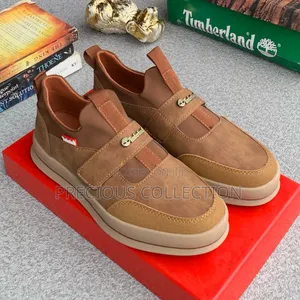 Men's Suede Timberland Pull on Shoes