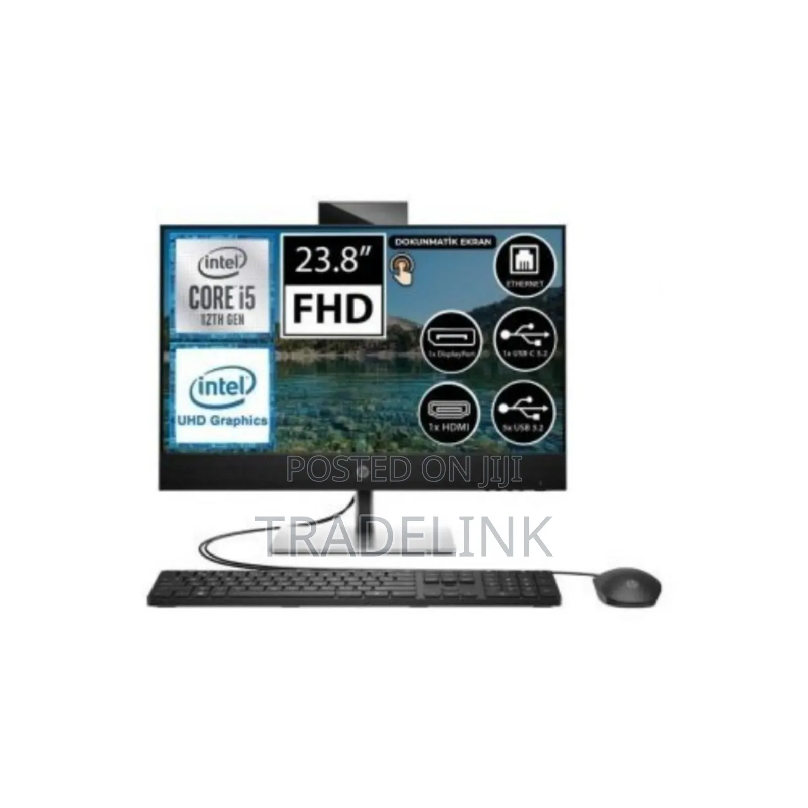 New Desktop Computer HP 8GB Intel Core I7 SSD 512GB