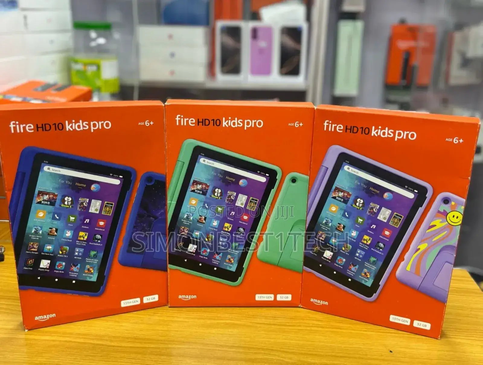 New Amazon Fire HD 10 Kids Pro 32 GB Blue