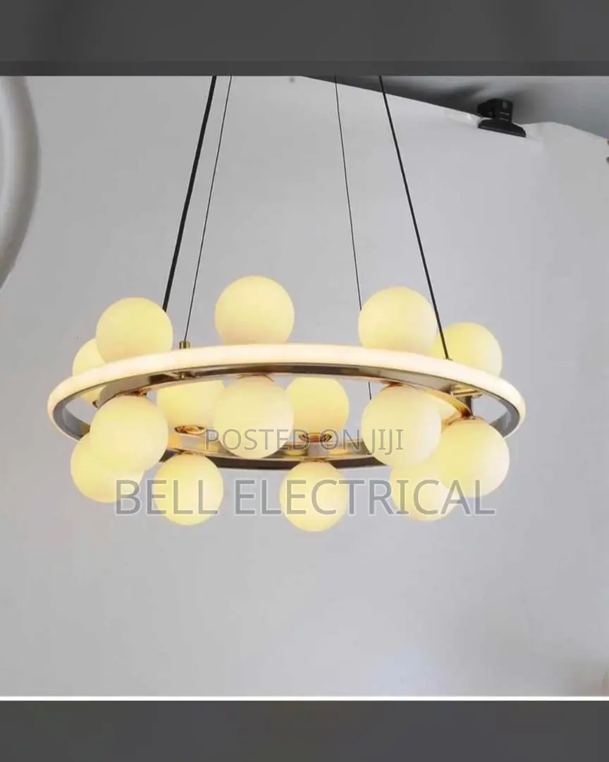 Modern Glass Bubble Pendant Lamp