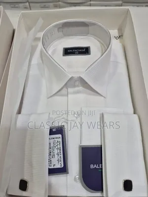 Coffin's White Designer Long Sleeve Shirt