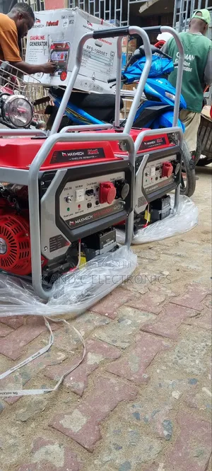 Maxmech 12.5kva Face Petrol Generator 100%Copper Wire