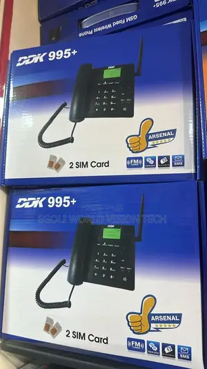 Ddk 995+ 2 Sim Card Gsm Fixed Wireless Phone