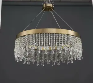 Luxury French Crystal Multiple Drop Chandelier