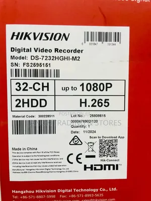 Photo - Hikvision
32-channel Turbo Hd Dvr 7200 Series Ds-7232hghi-m2