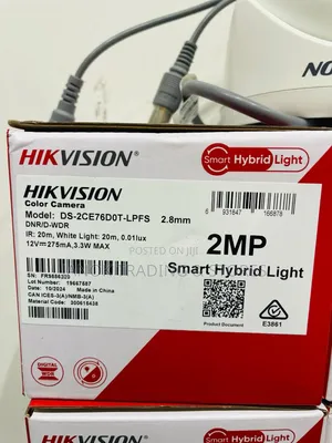 Hikvision Color Camera 2mp 2.8mm Smart Hybrid Light