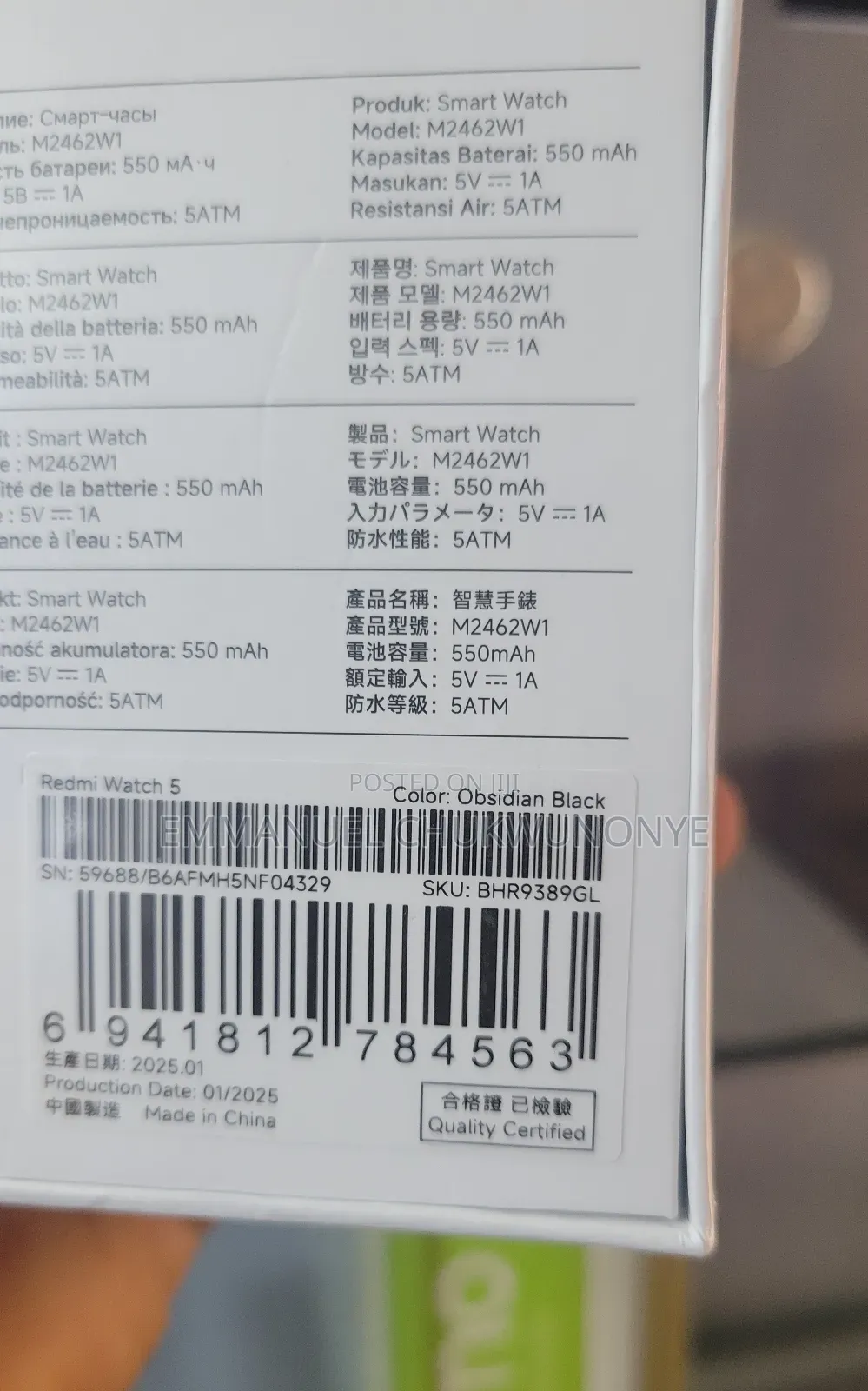 Redmi Watch 5 Smart Watch
