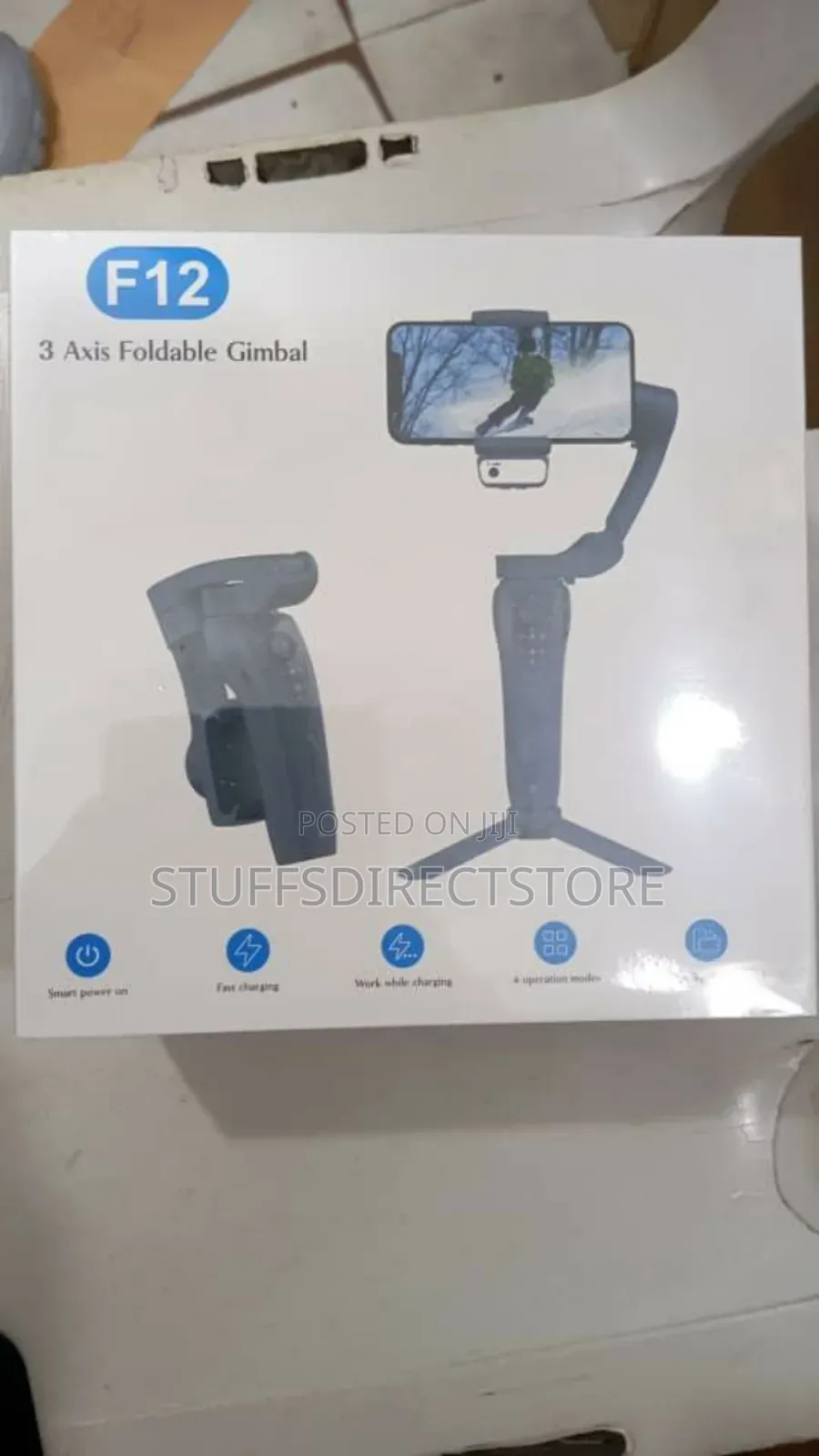 F12 Three-Axis Foldable Handheld Gimbal