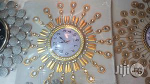 Unique Golden Clock