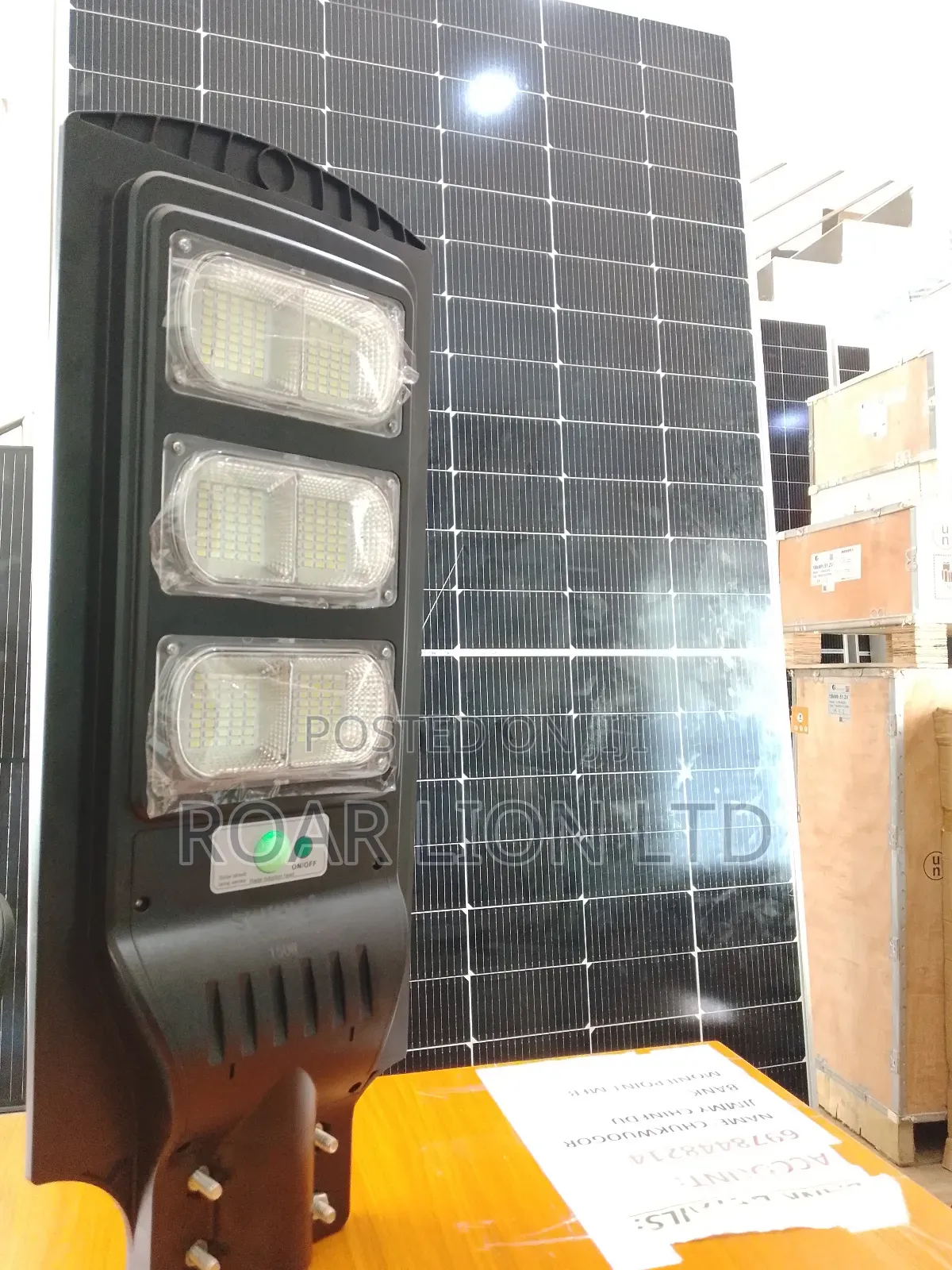 150w Solar Street Light