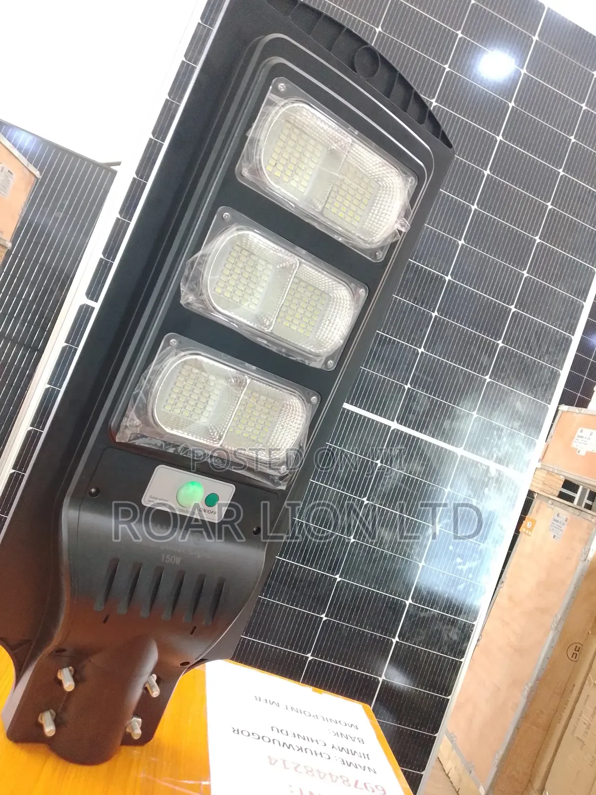 150w Solar Street Light