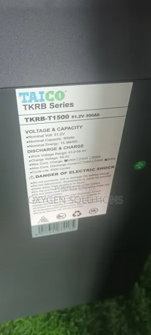 15kwh 51.2v Taico Lithium Ion Battery