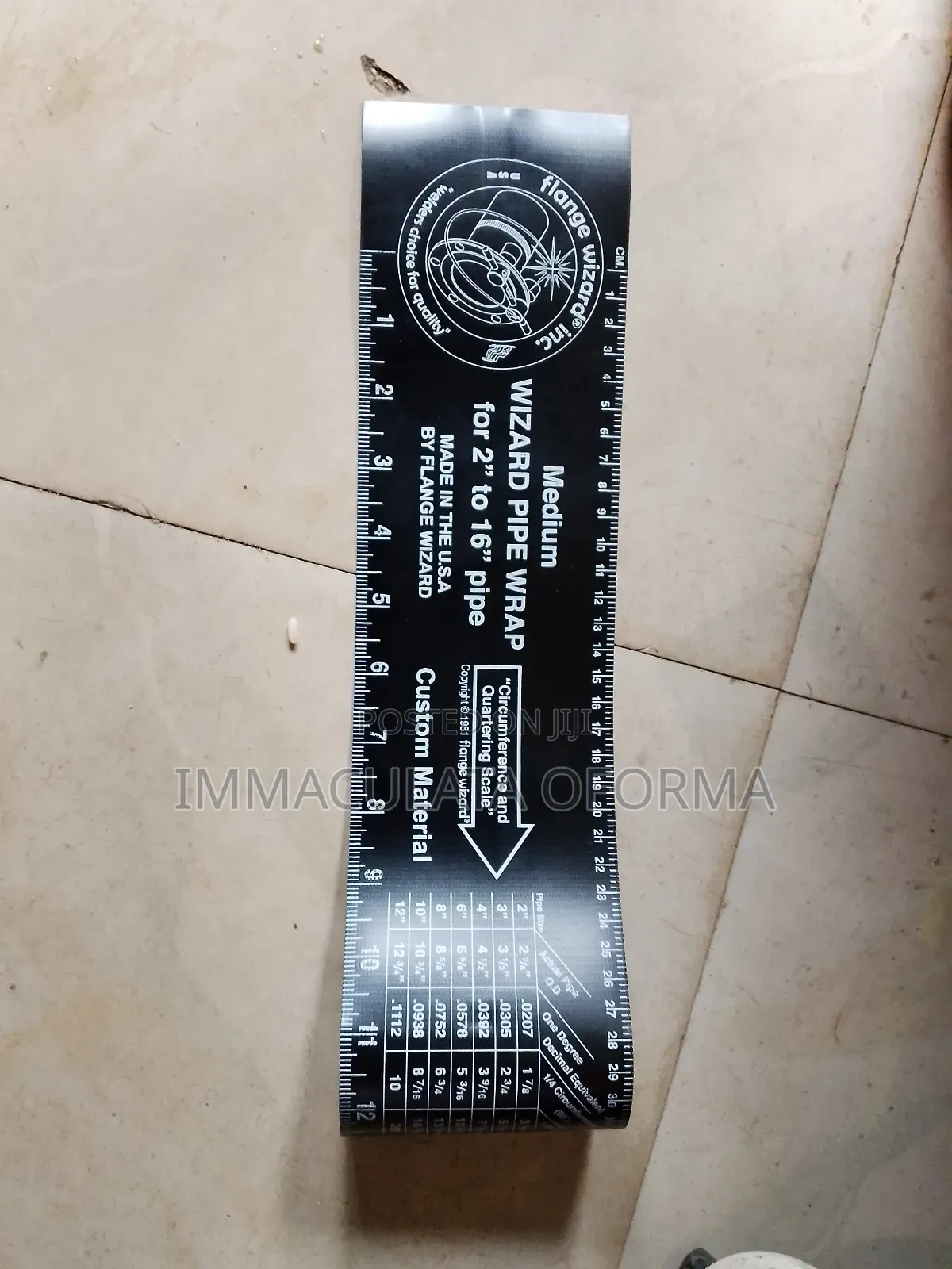 Wrap and Round Measurement Tape