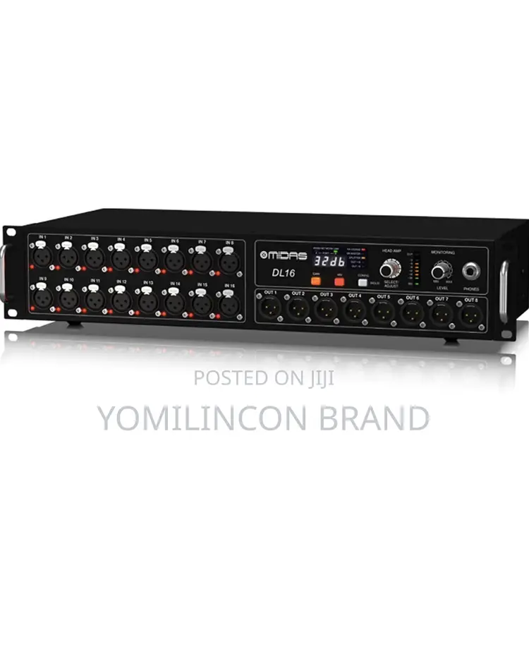 Midas Dl16 16-Input - 8-Output Stage Box