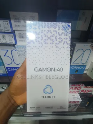 New Tecno Camon 40 128 GB Purple