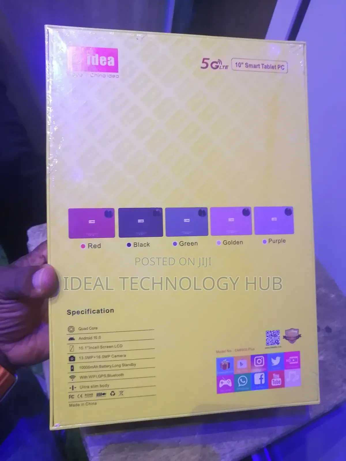 New C idea CM8800 Plus 512 GB Black
