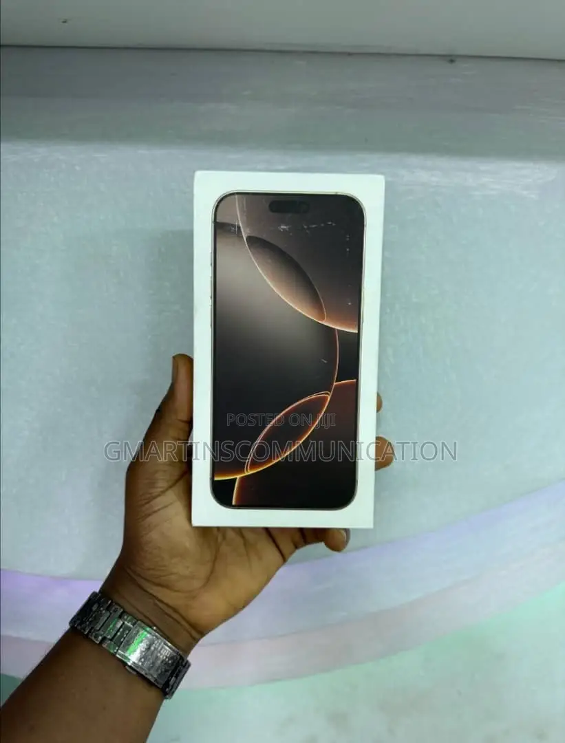 New Apple iPhone 16 Pro Max 256 GB Gold