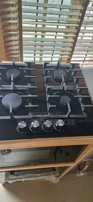 Restpoint 4 Burners Gas Microwave 25l With Oven 60cm Cabinet