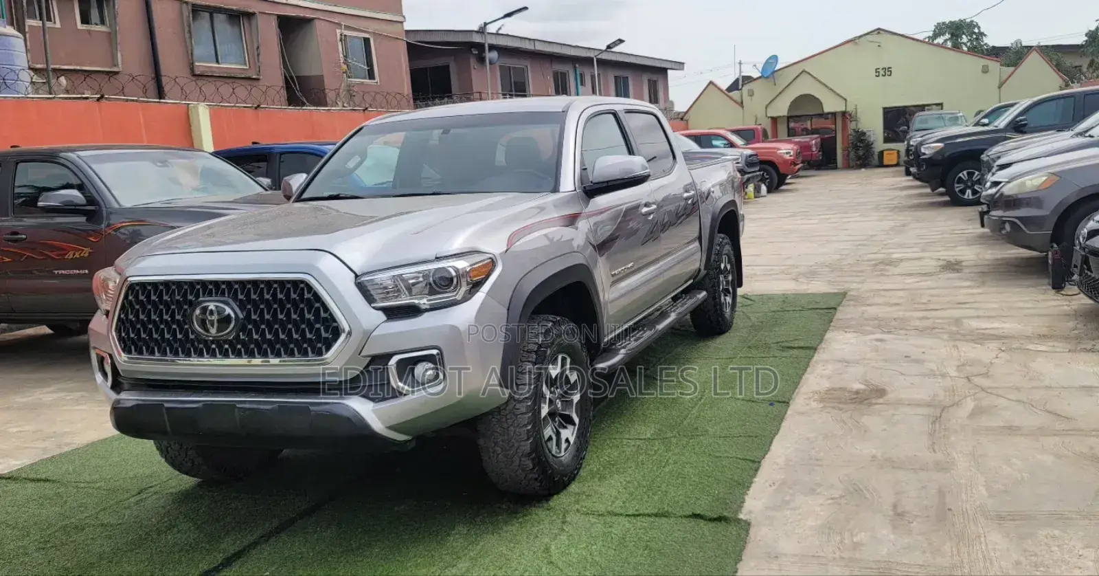 Toyota Tacoma 4dr Double Cab 2016 Silver